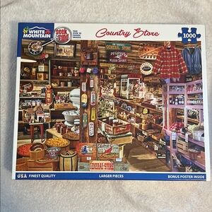 White Mountain Country Store Puzzle, 1000 pcs